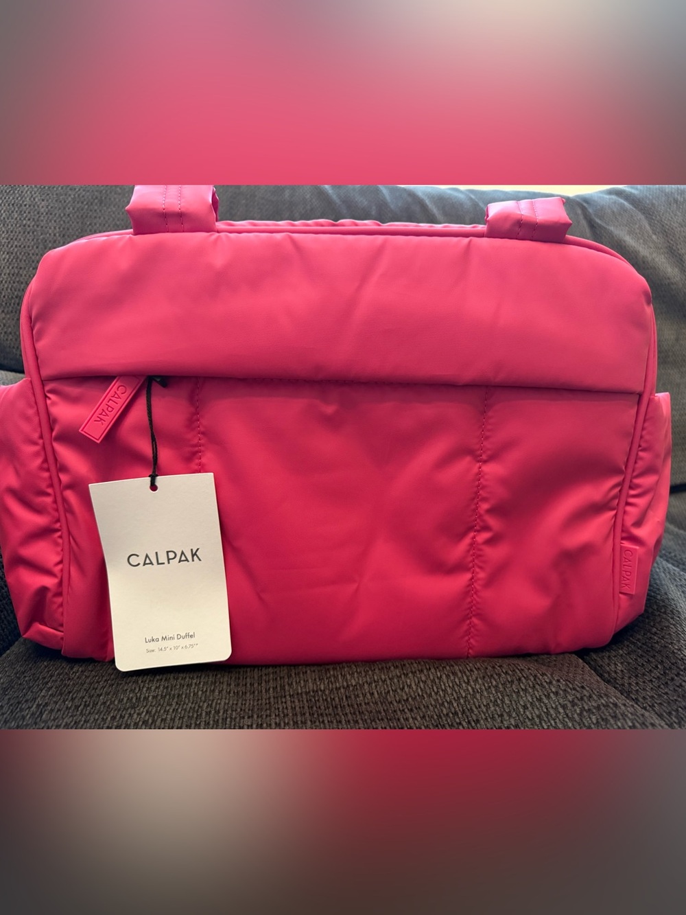 CALPAK Luka Mini Duffel Pink